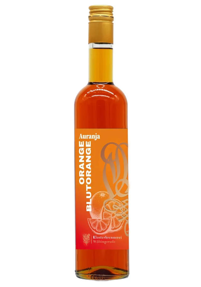 Auranja Orange Blutorange Likör 0,5l Zitrus