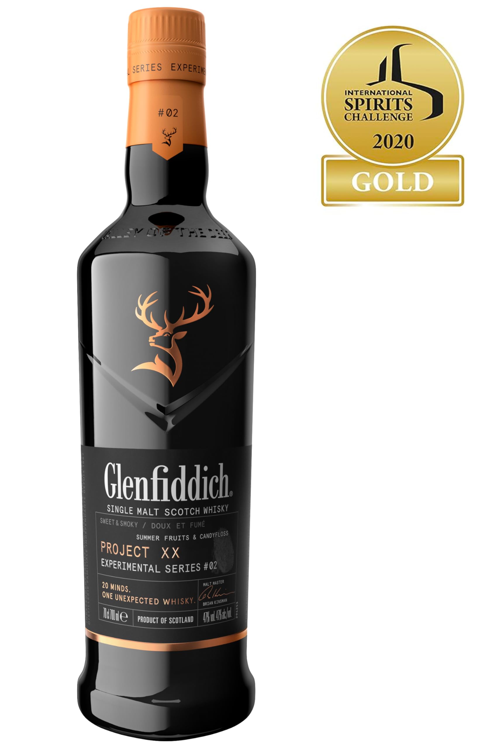 Glenfiddich Experimental Project XX No.2 Single Malt Whisky 0,7l 47% Fass